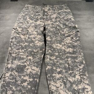 Military Army‎ Cargo Pants Men Medium Reg 33x32 Faded Double Knee Type II Combat